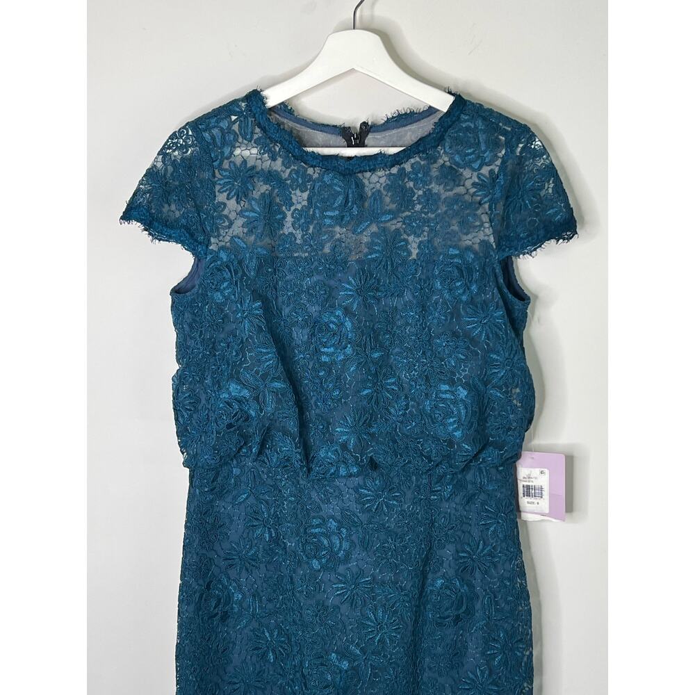 Nwt Js Collections Lace Illusion Soutache Blouson… - image 3